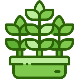 Potted plant icon