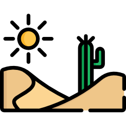 deserto Ícone