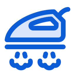 Steam iron icon