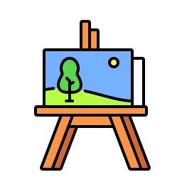 malerei icon