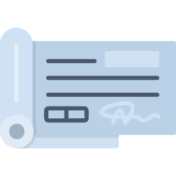 Cheque icon