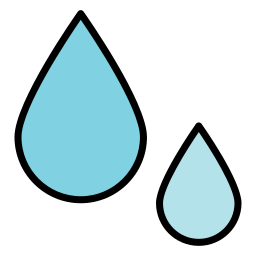 Rain drop icon