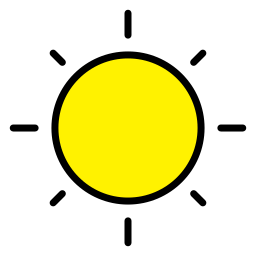 Sun icon