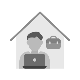 work from home icon