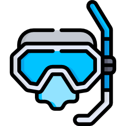 Diving mask icon