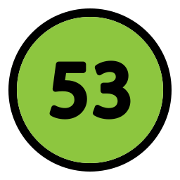 Fifty three icon