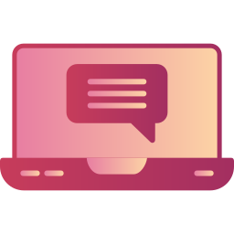 Online chat icon