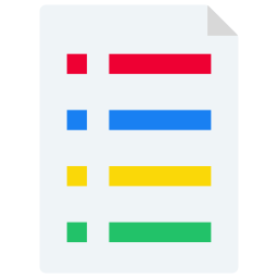 Shopping list icon