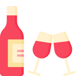 Red wine icon