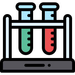 Test tubes icon