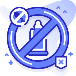 No condom icon