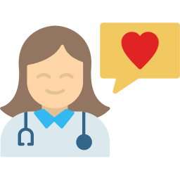 Doctor consultation icon