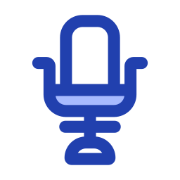 Barber chair icon