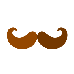 bigode Ícone