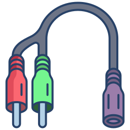 Audio cable icon