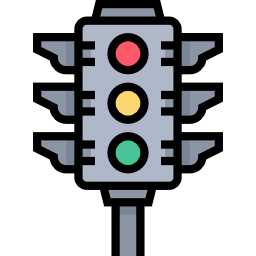 Traffic lights icon