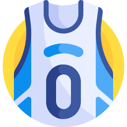 Basketball jersey icon