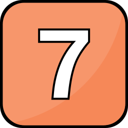 Number 7 icon