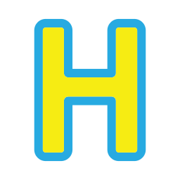 buchstabe h icon