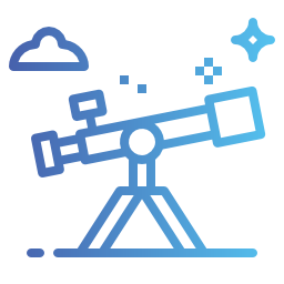 telescopio icona