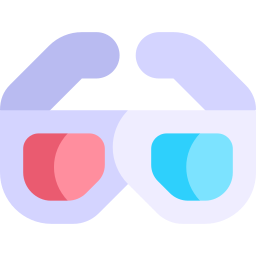 3d glasses icon