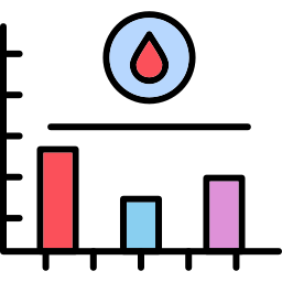 Sugar blood level icon