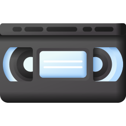 Vhs tape icon