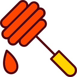 Honey dipper icon