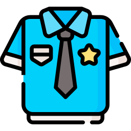 Police uniform icon