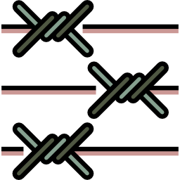 fil barbelé Icône