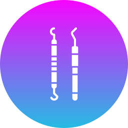 Стоматологический зонд иконка