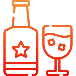 Wine bottle icon