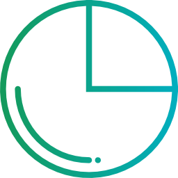 diagramme circulaire Icône