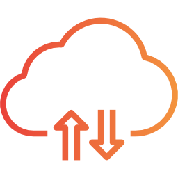 cloud computing Icône