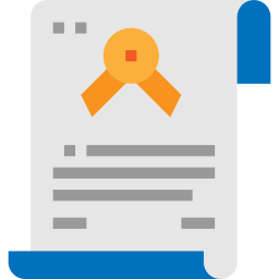 Certificate icon