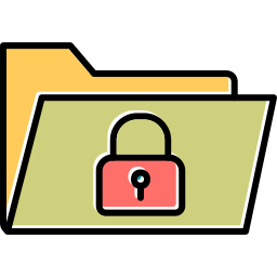 Secure data icon