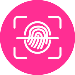 Finger scan icon