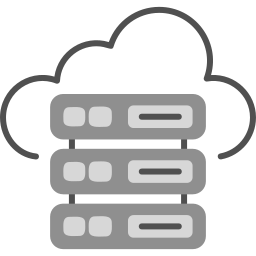 Cloud server icon