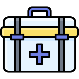 First aid kit icon