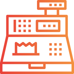 registratore di cassa icona
