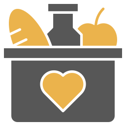 Food donation icon