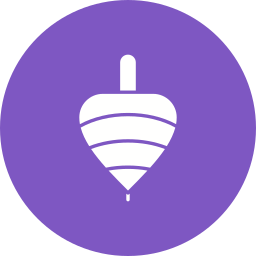 Spinning top icon