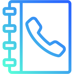 Phone book icon