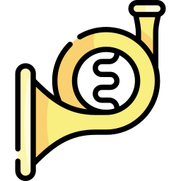 French horn icon