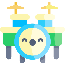 Drum set icon