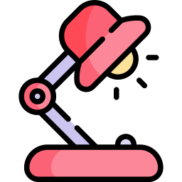 Desk lamp icon