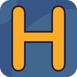 Letter h icon