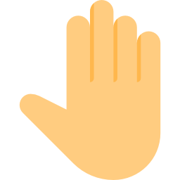 offene hand icon