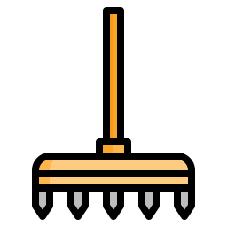 Garden fork icon