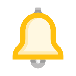 Notification bell icon